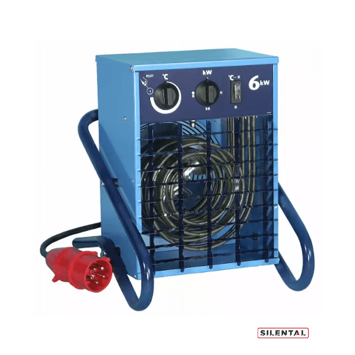 Nagrzewnica elektryczna trójfazowa 6kW El-Bjorn VF 6B przepływ 600 m³/godz.