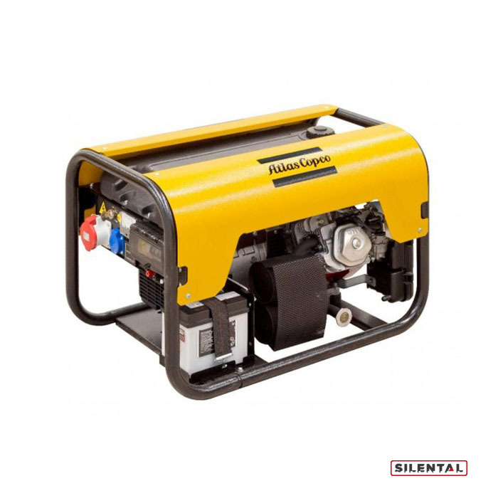 Agregat prądotwórczy 7,0 kVA Atlas Copco QEP R8 AVR 5,6 kW