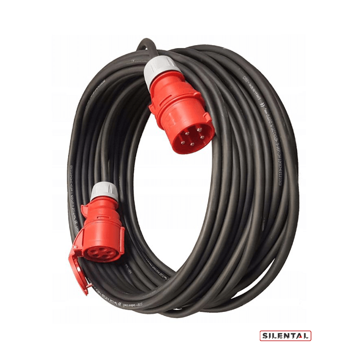 Przewód zasilający 20m. przedłużacz siłowy 16A 32A